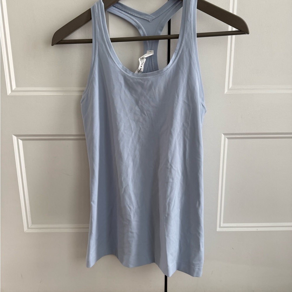 lululemon athletica Light Blue Racerback Tank